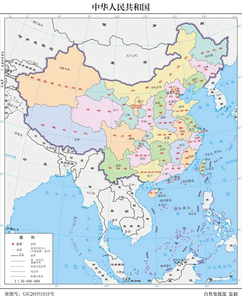 中國地圖|中华人民共和国在线地图（1:2900万）